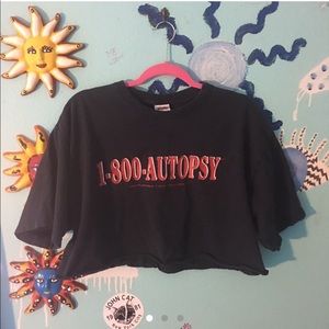 1-800-AUTOPSY shirt